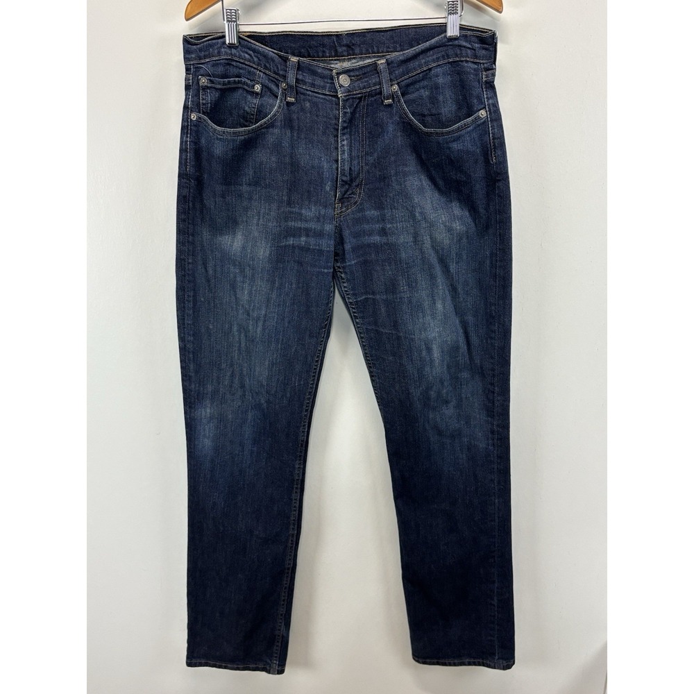 Levis 514 Straight Fit Men's Jeans Dark Wash Denim Mens 34x34 Classic